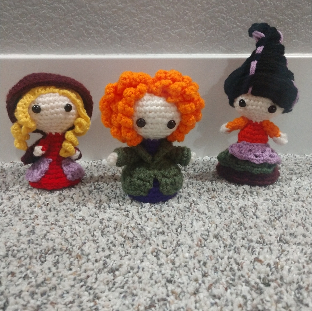 Crochet Sanderson Sisters